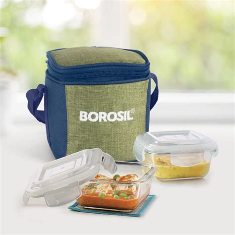 borosilicate glass lunch box